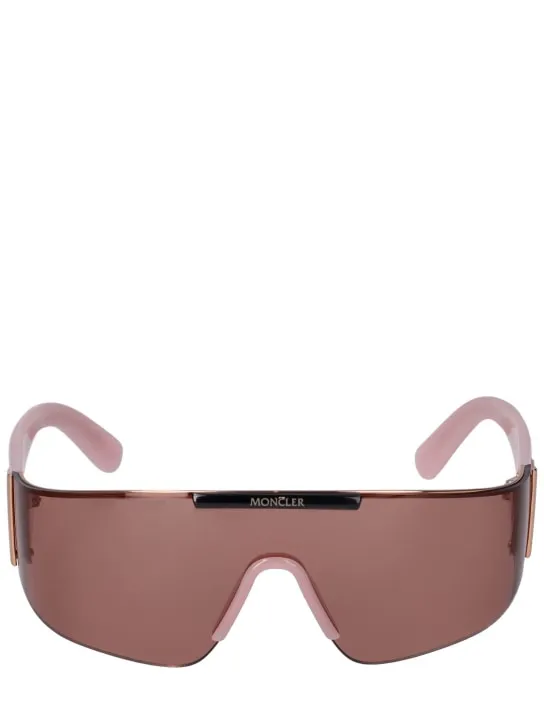 Moncler   Ombrate mask metal sunglasses 