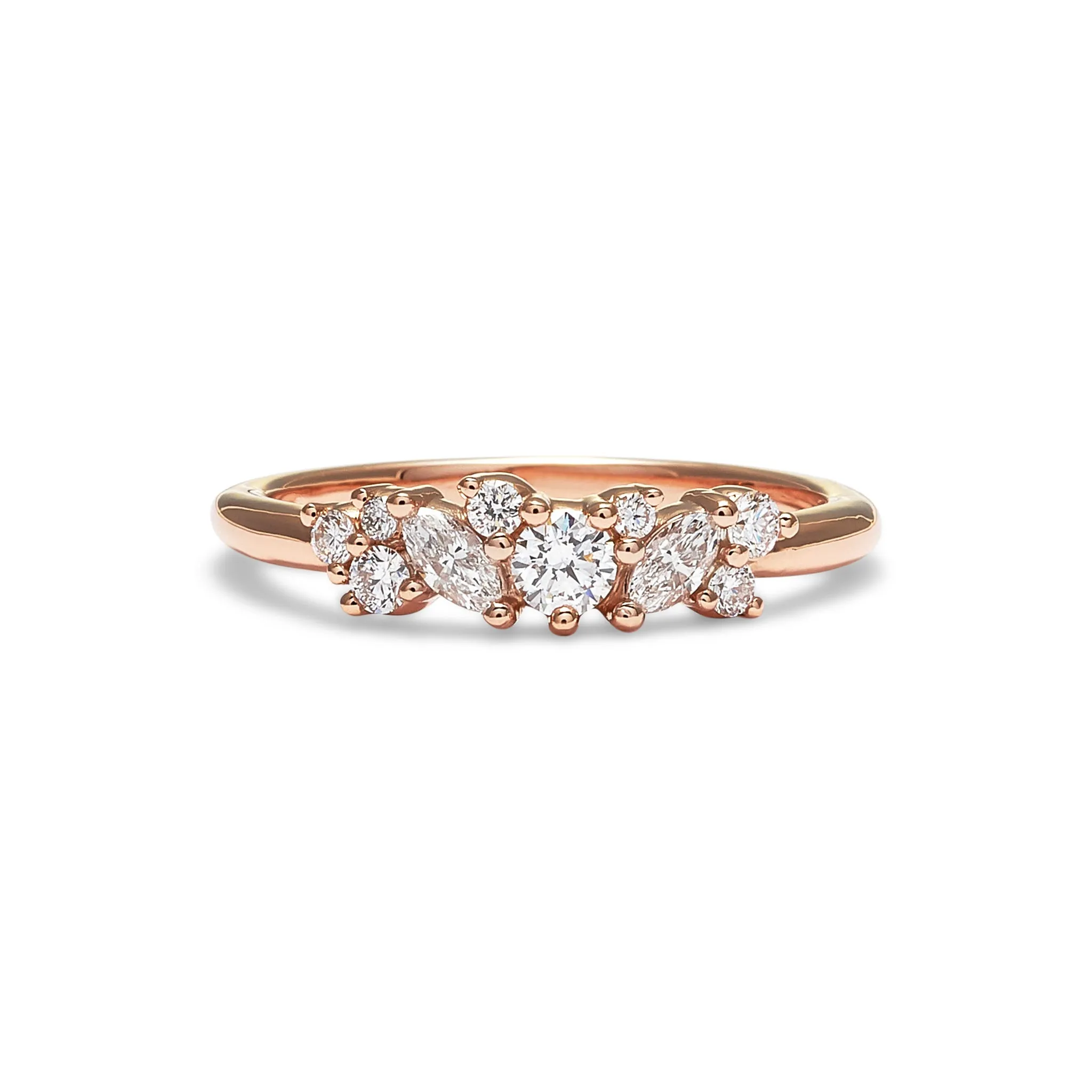 Morgane Multi Stone Diamond Ring