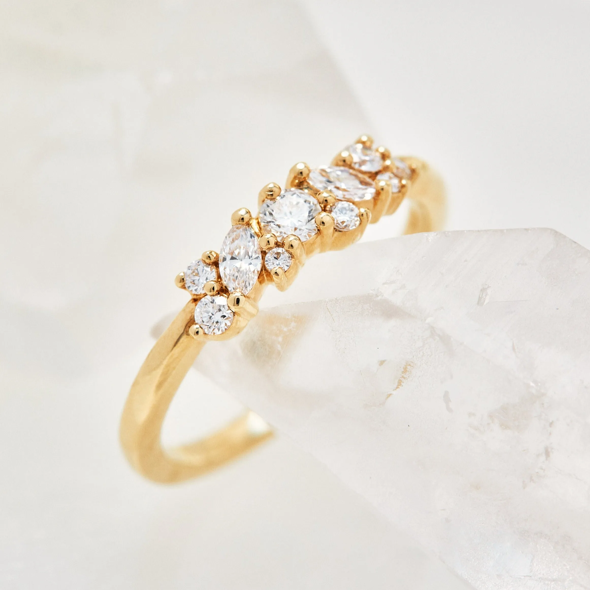 Morgane Multi Stone Diamond Ring