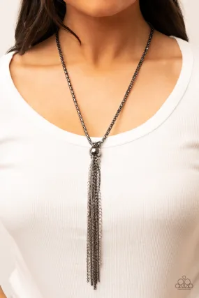 Necklaces Metallic MESH-Up - Black