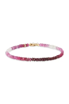   NET SUSTAIN Arizona Gold Ruby Bracelet