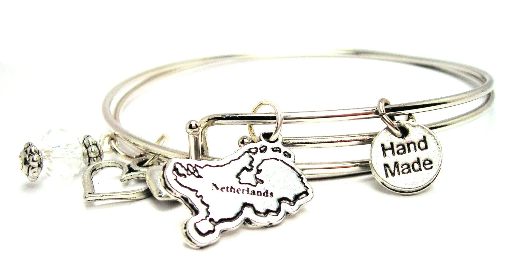 Netherlands Expandable Bangle Bracelet Set