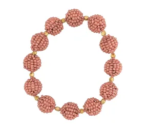 *NEW* Luxe Globe Bracelet - Terracotta