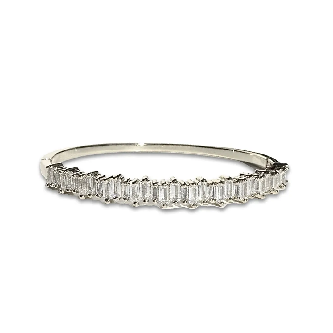 Noellery Baguette Bangle Bracelet