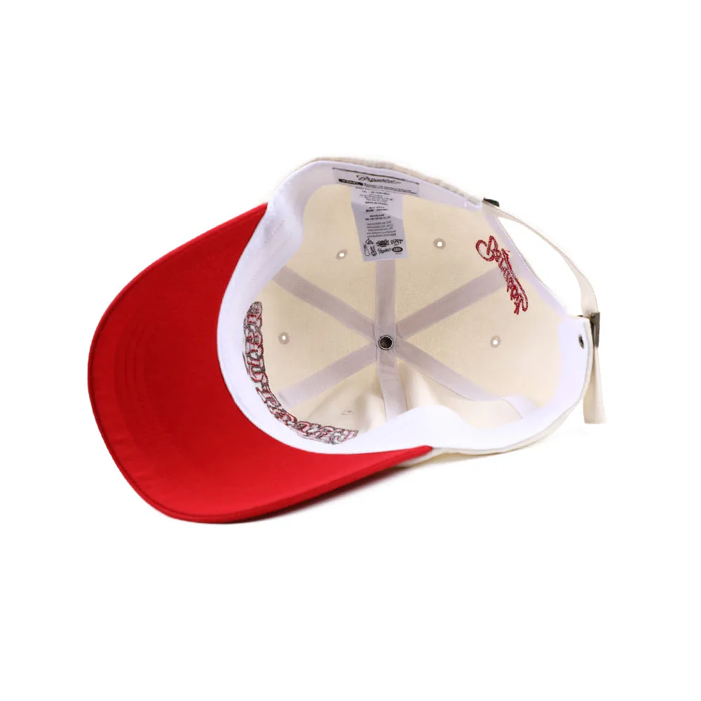 OLD SCHOOL CREATURE SAVIORS CAP RED /CREAM