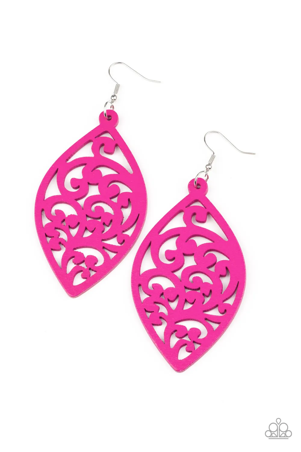 Open Door Jewelry - Coral Garden - Pink Earrings - Paparazzi Accessories