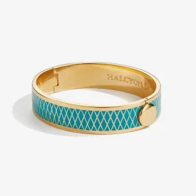 Parterre Turquoise & Gold Bangle