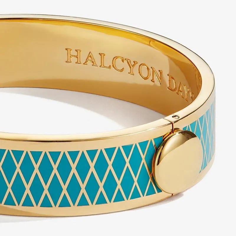 Parterre Turquoise & Gold Bangle