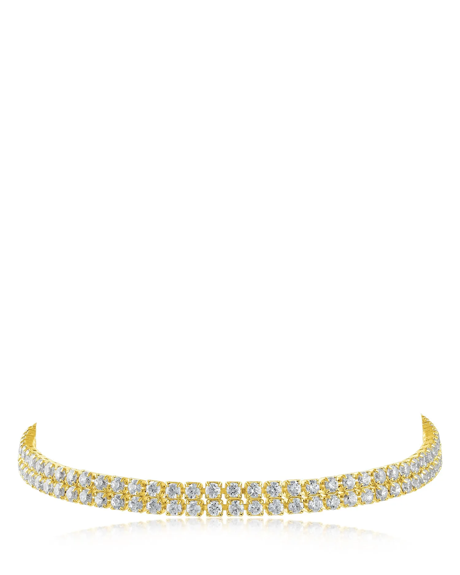 Pave Double Row Bracelet