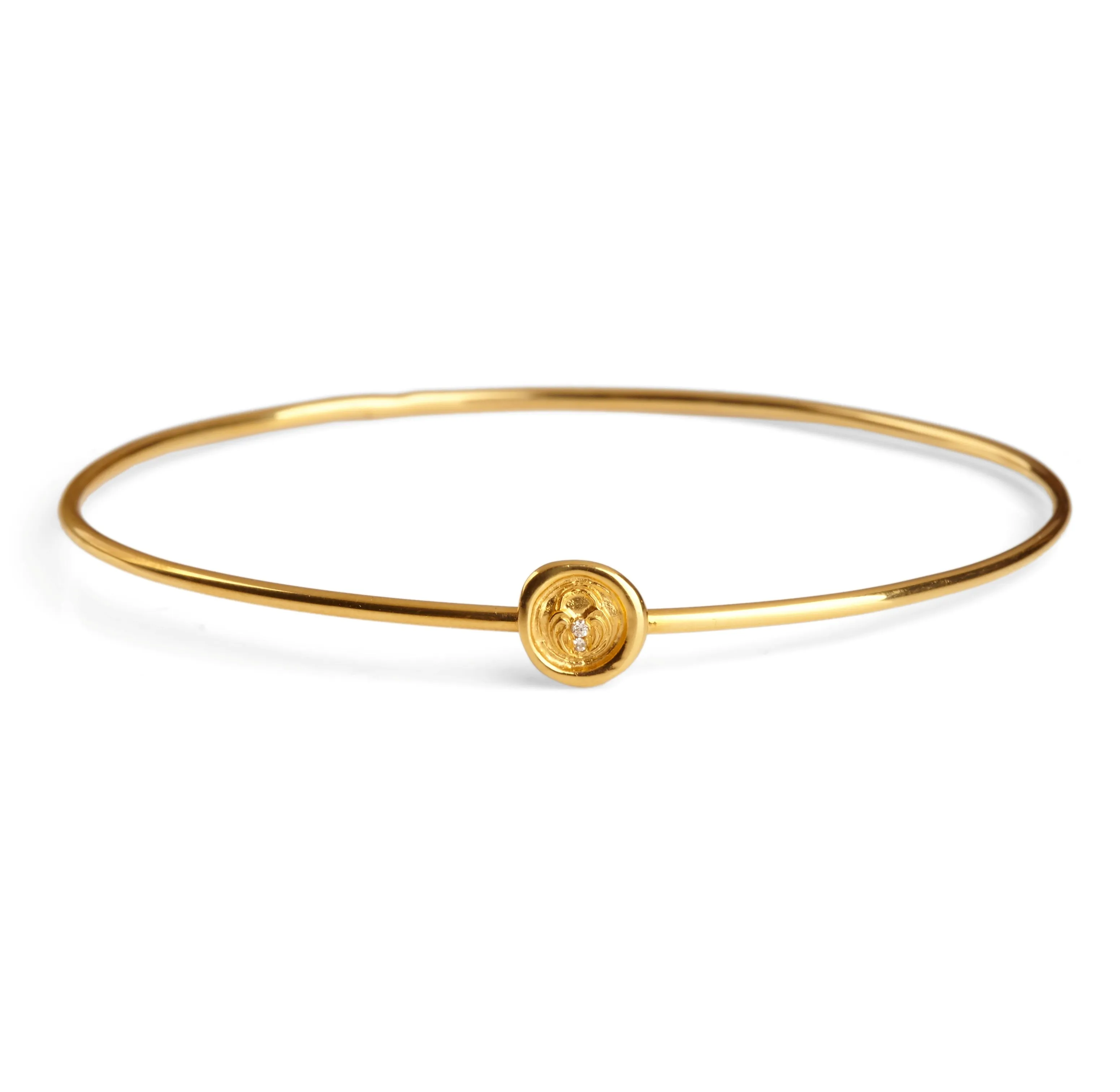 Petites Lock of Love Wax Seal Bangle