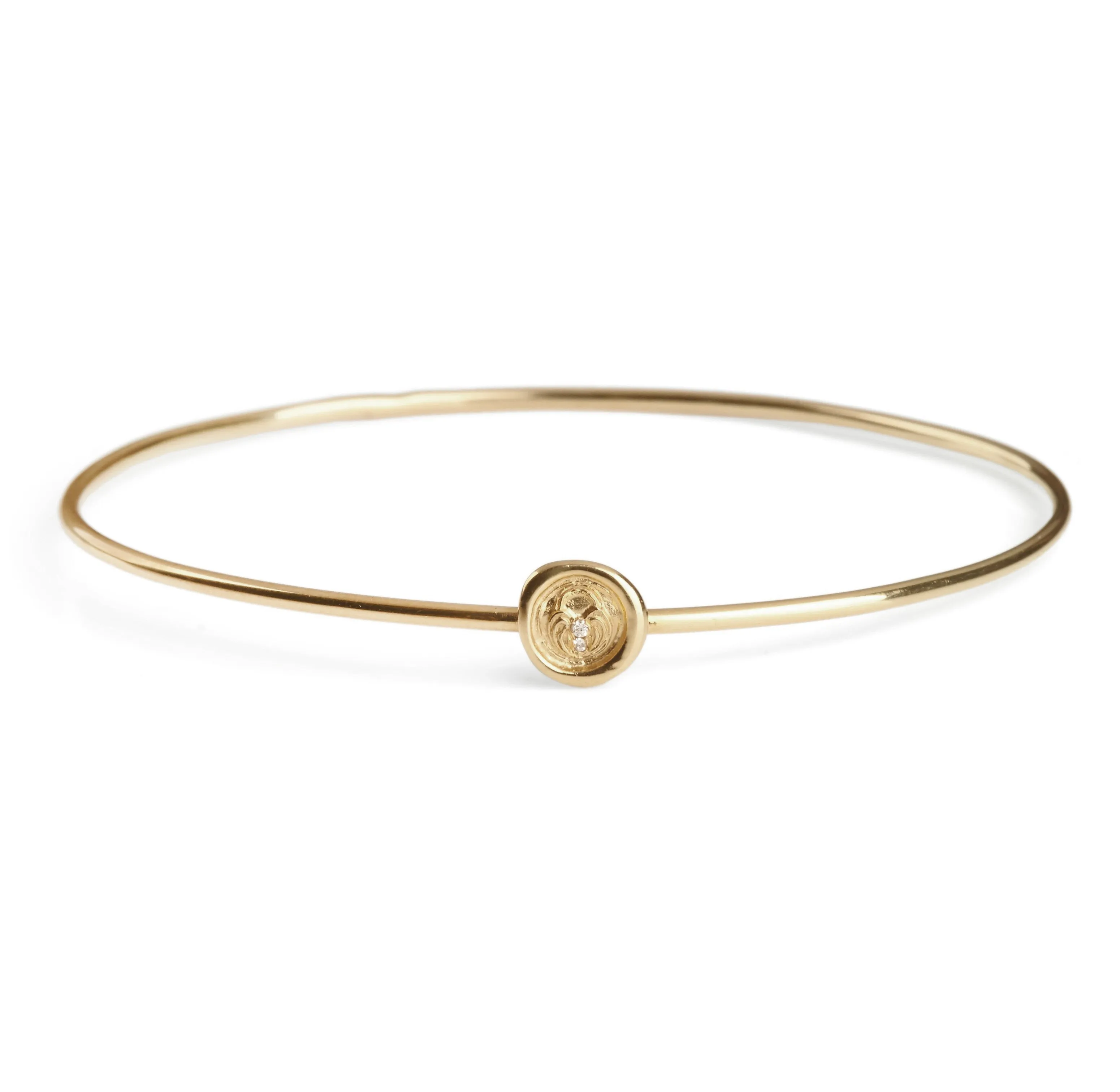 Petites Lock of Love Wax Seal Bangle