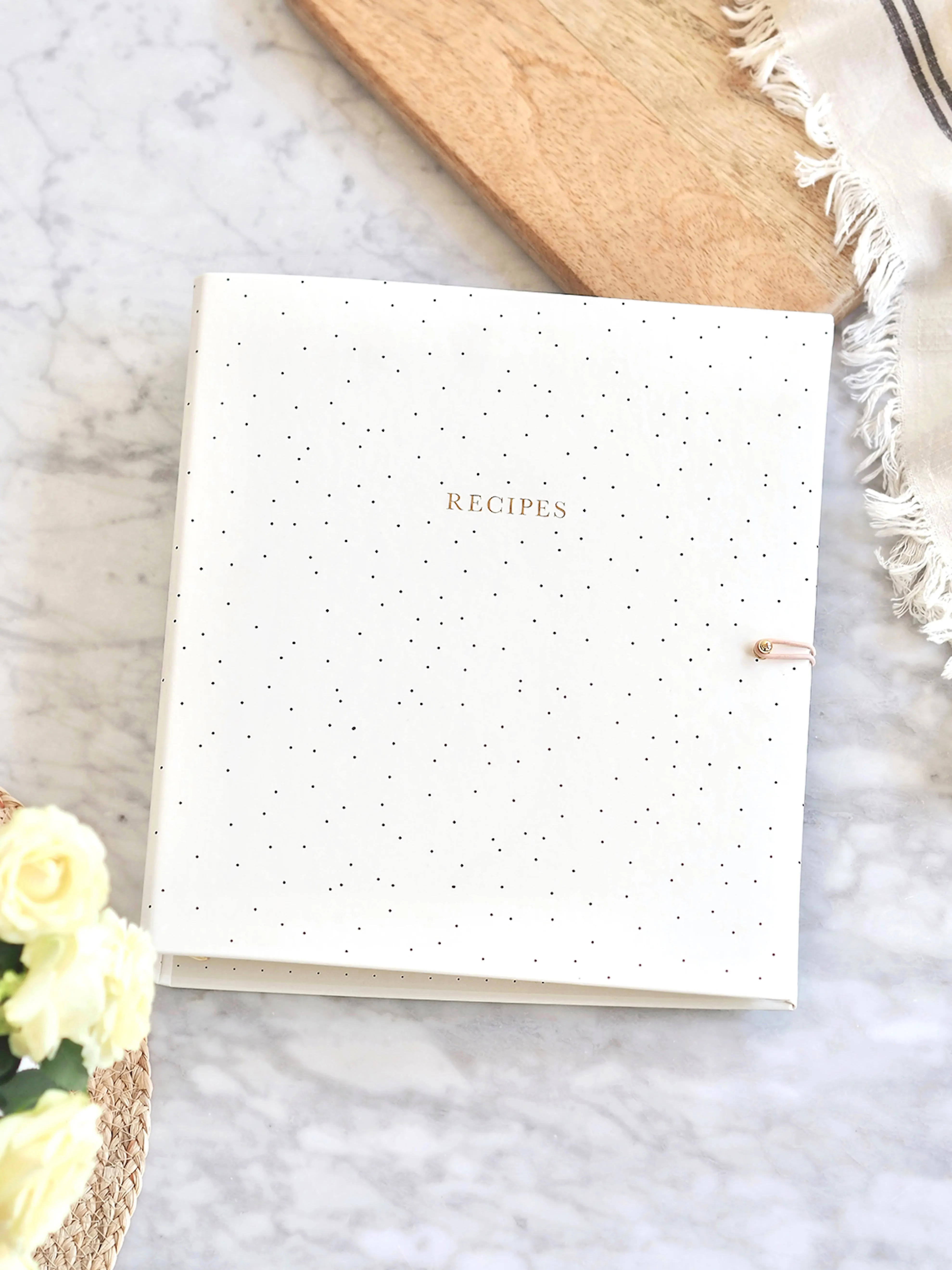 Polka Dot Recipe Binder