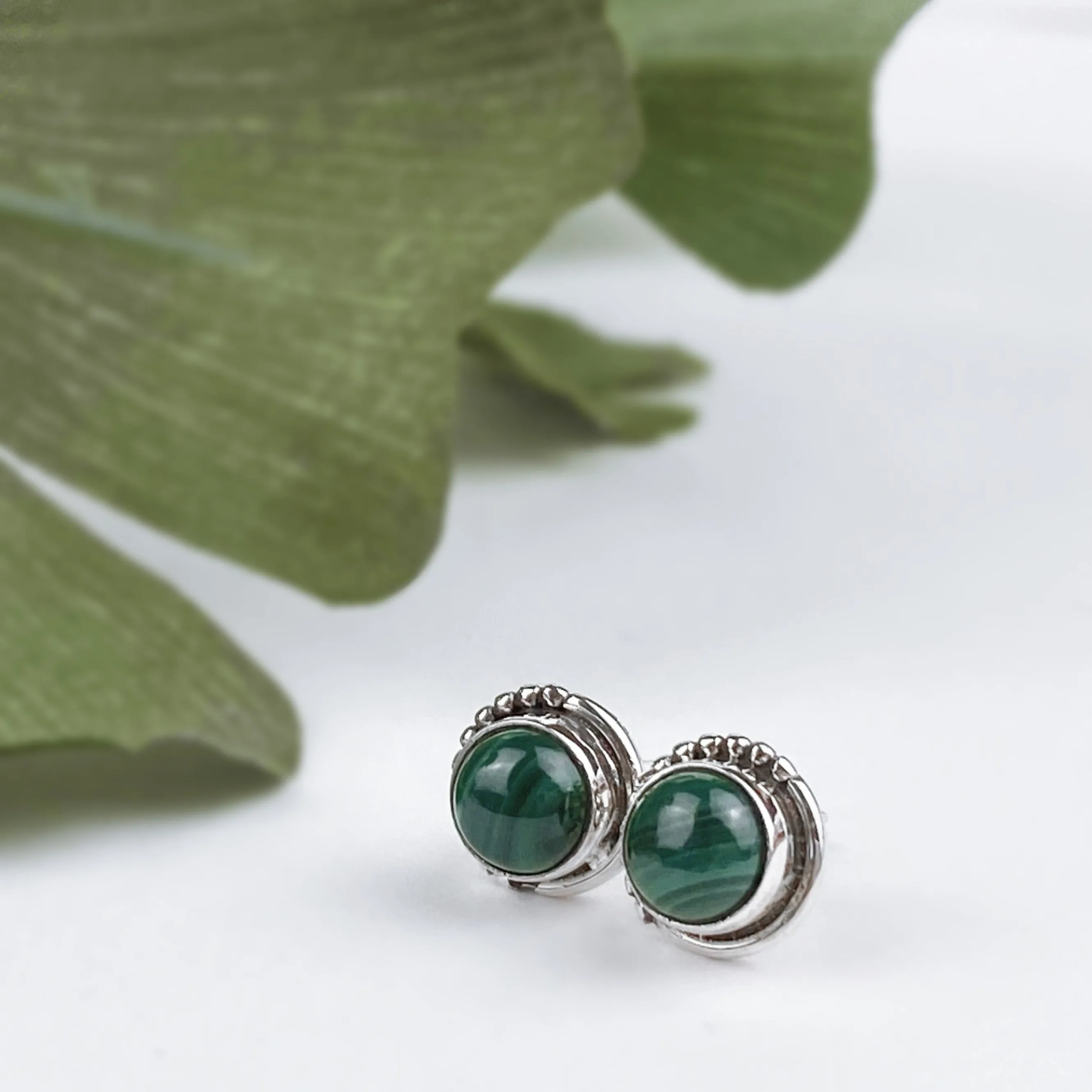 Prima Stud Earrings - VE619(Choice of Gemstones)