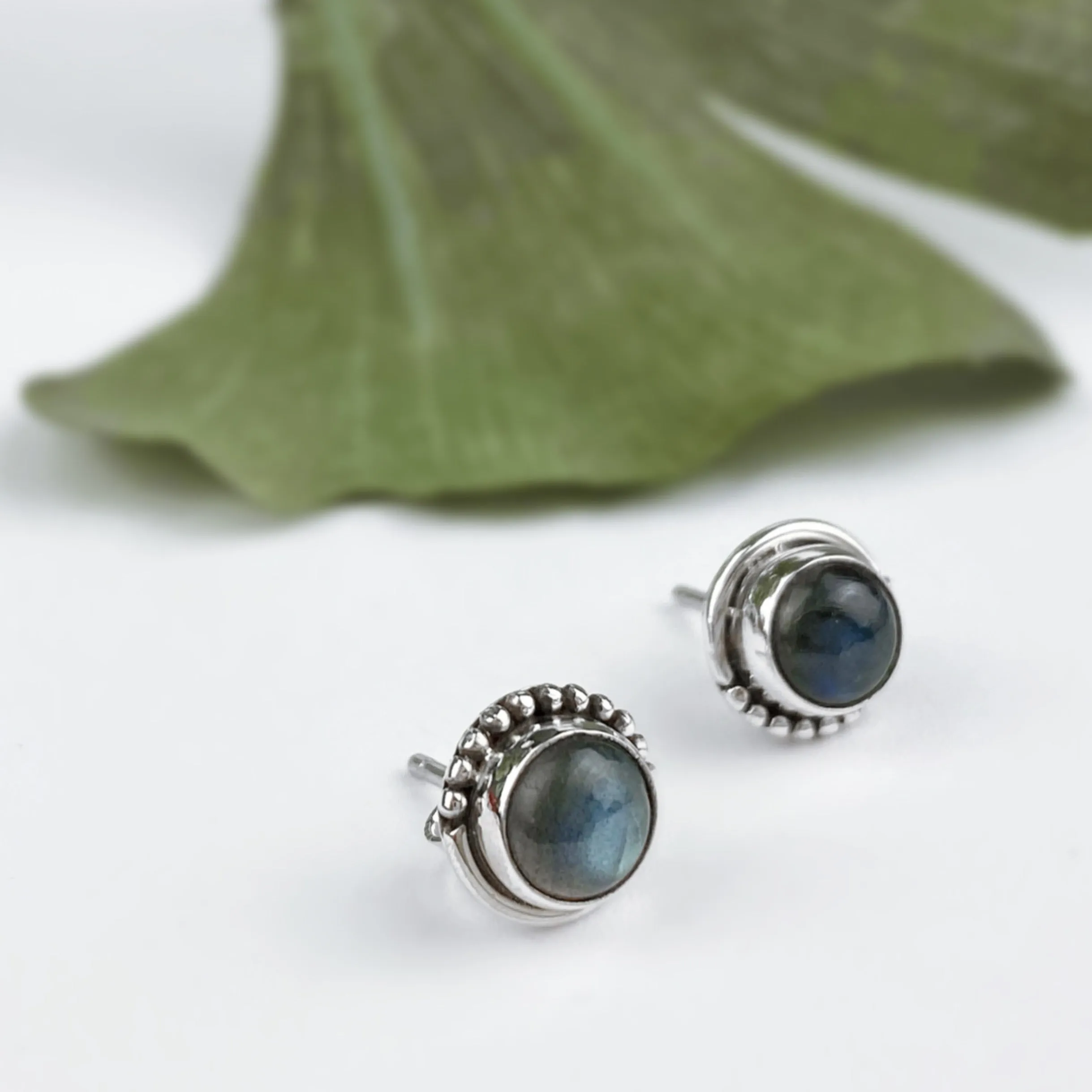 Prima Stud Earrings - VE619(Choice of Gemstones)