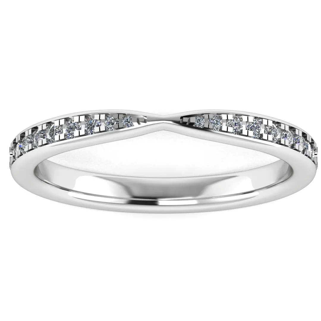 "Gaia" 0.12ct Diamond Gradient Eternity Ring ET63