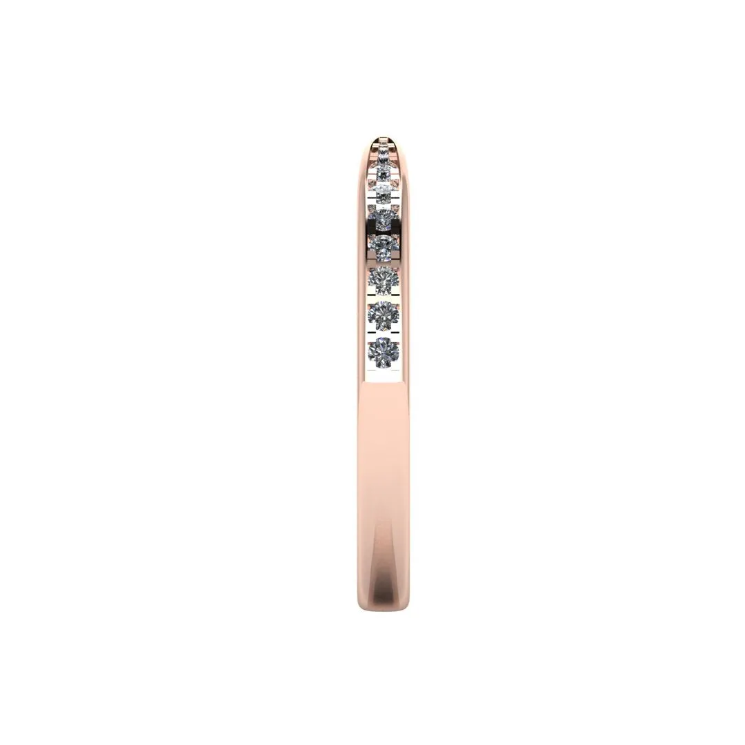 "Gaia" 0.12ct Diamond Gradient Eternity Ring ET63