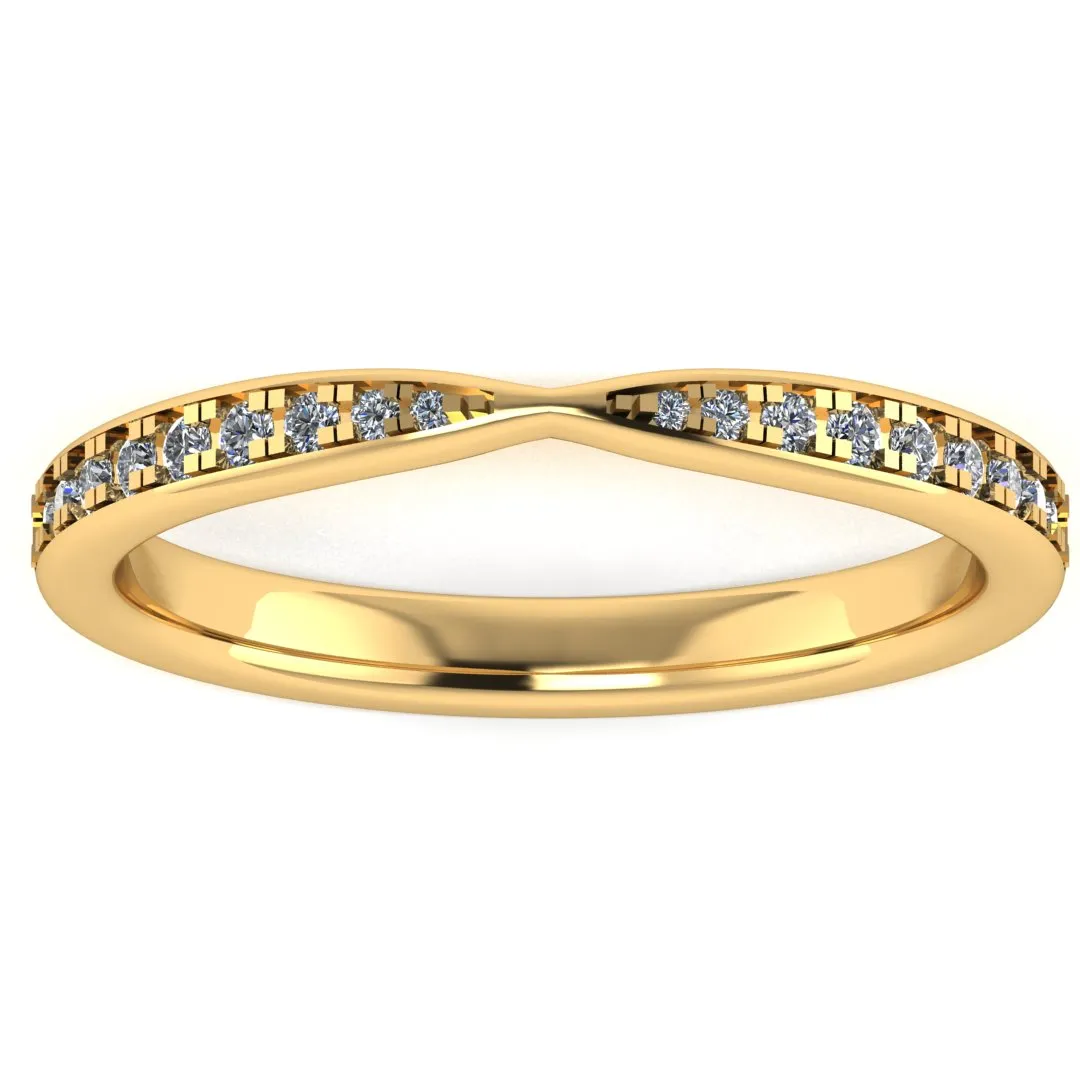 "Gaia" 0.12ct Diamond Gradient Eternity Ring ET63