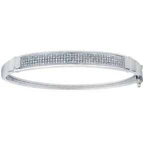 "PAIGE" PAVE DIAMOND BANGLE