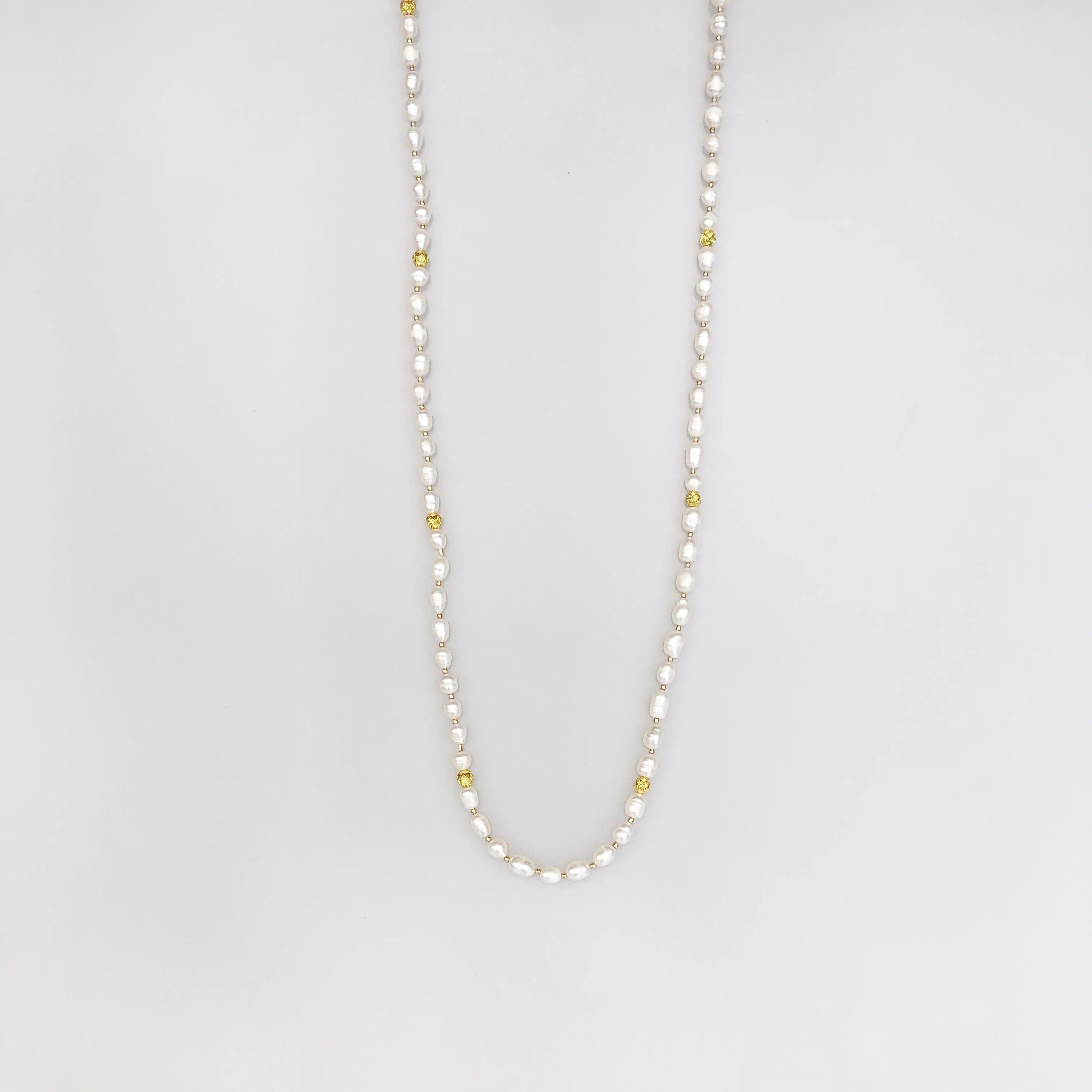 Return to Origin Baroque Pearl Necklace 34 Inch