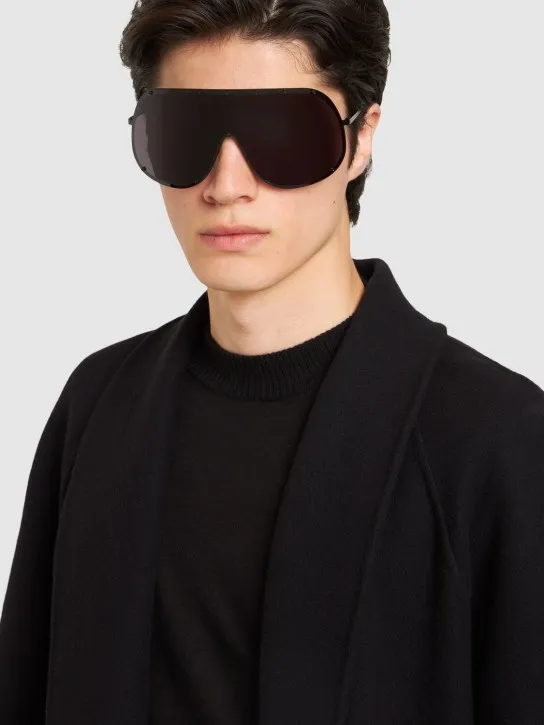 Rick Owens   Mask Shield sunglasses 