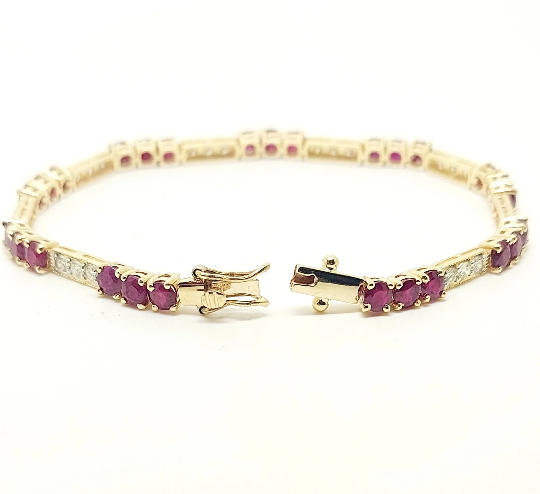 Ruby & Diamond Trail Bracelet AD NO 2880