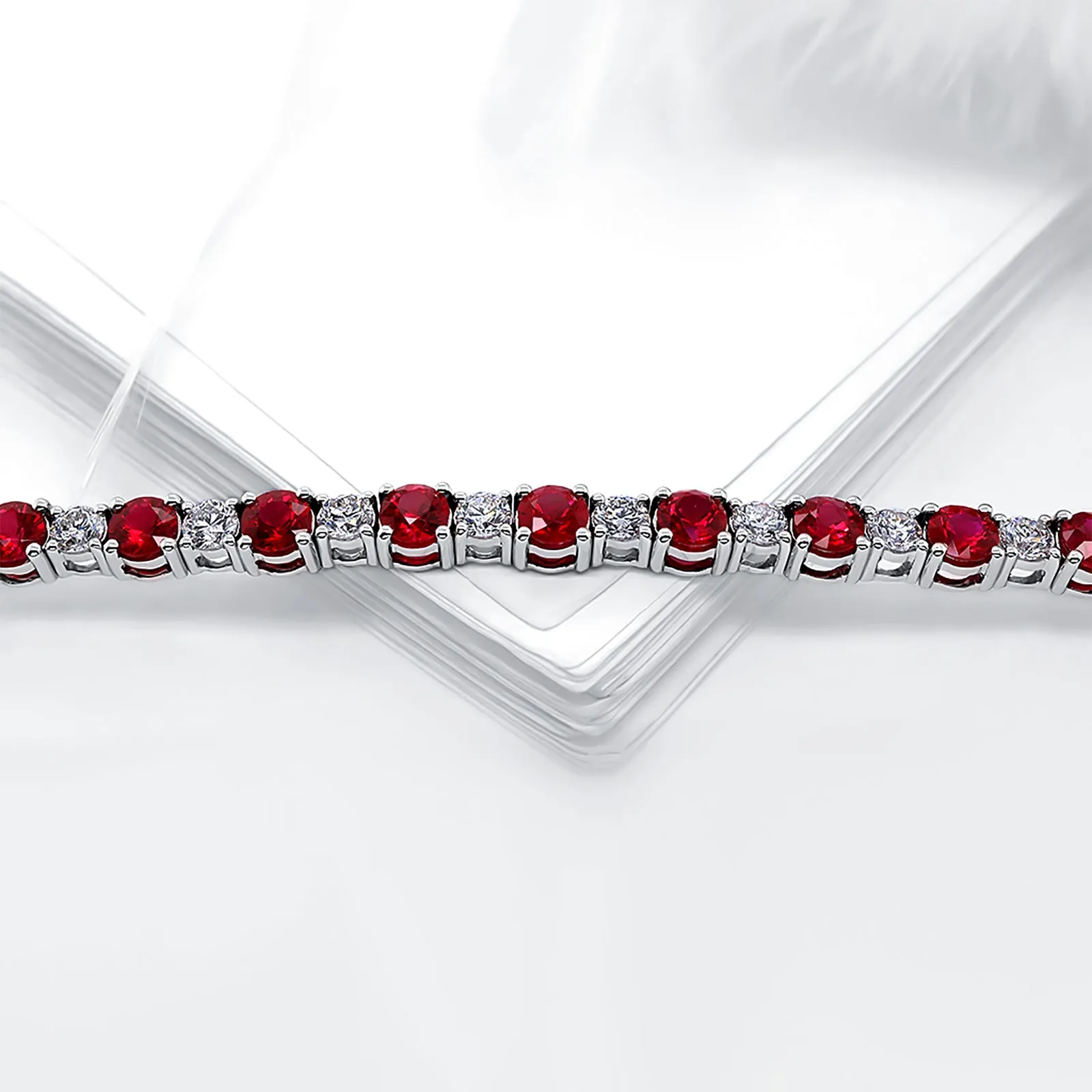 Ruby and Diamond Bracelet