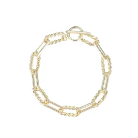 She's Spicy Chain Link Bracelet in Gold