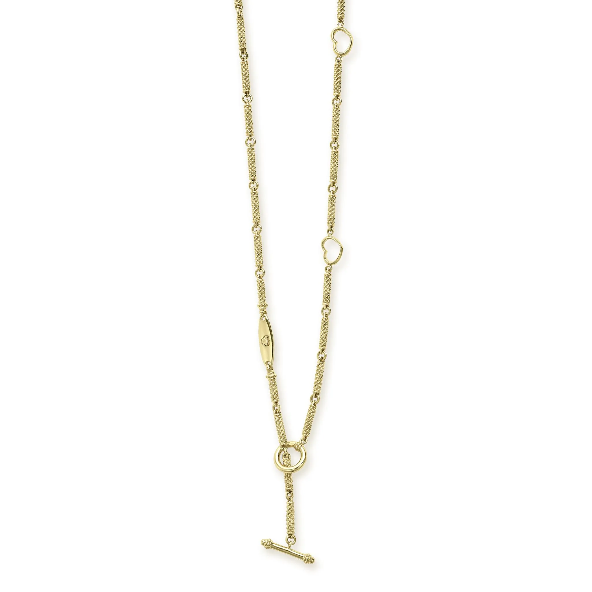 Signature Caviar 18K Gold Superfine Caviar Link Necklace