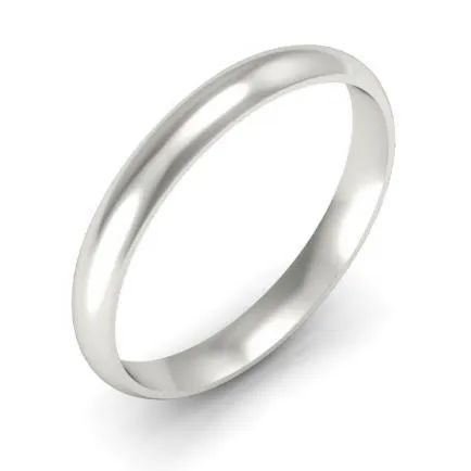 Simple Wedding Ring for Women 3mm