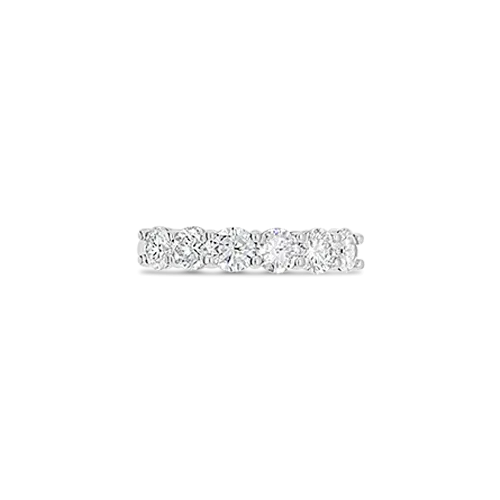 Six Diamond Wedding Band