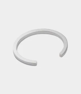 Snap 5 Bangle in Silver, Size Small