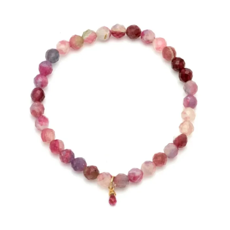 Social Mini Bracelet - Ruby