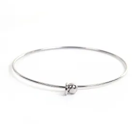 Stainless Steel Bangle 9" - 1.3mm - 1 Bangle - N432