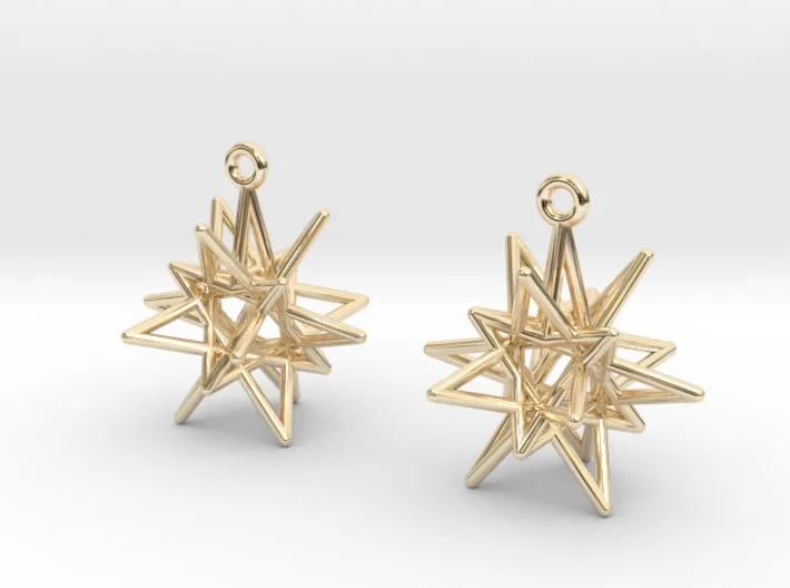 Starry Knight Earrings (Metal)