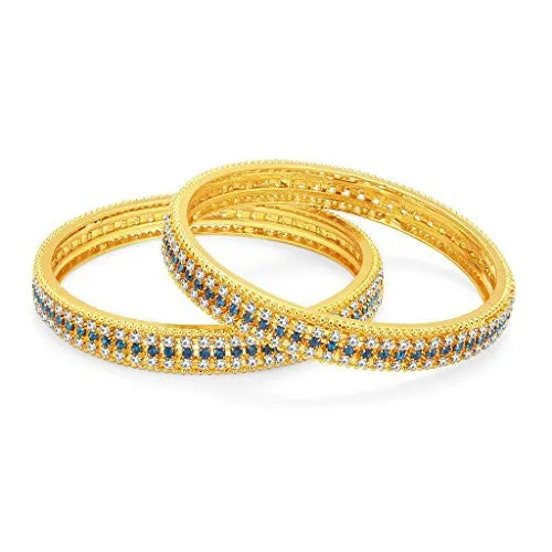 Sukkhi Graceful Gold Plated AD Bangle For Women