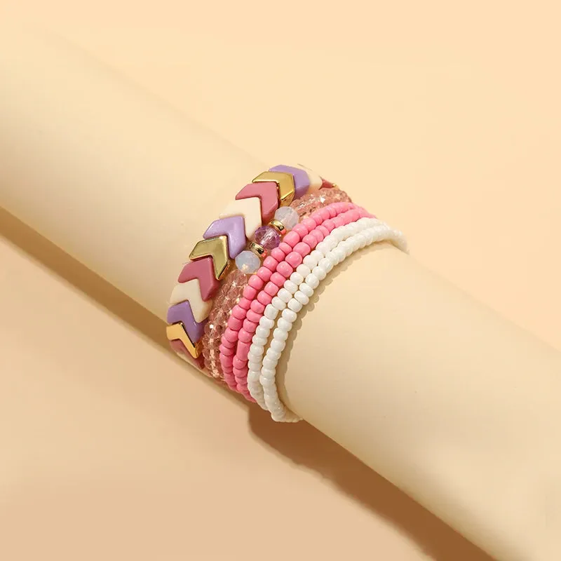 TEEK - Bohemian Multi-Layer Seed Beads Bangles