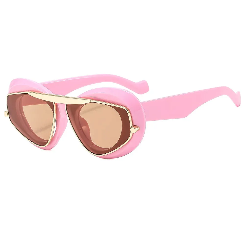 TEEK - Oval Boundaries Sunglasses