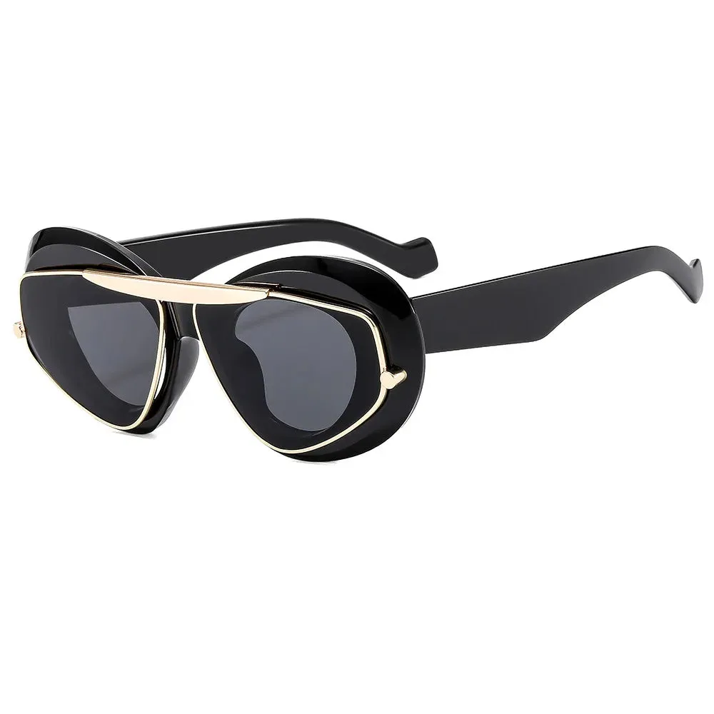 TEEK - Oval Boundaries Sunglasses