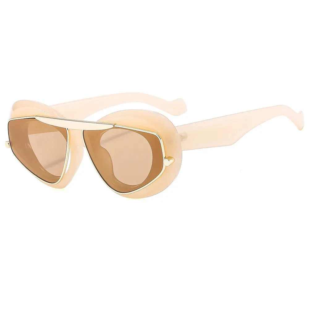 TEEK - Oval Boundaries Sunglasses