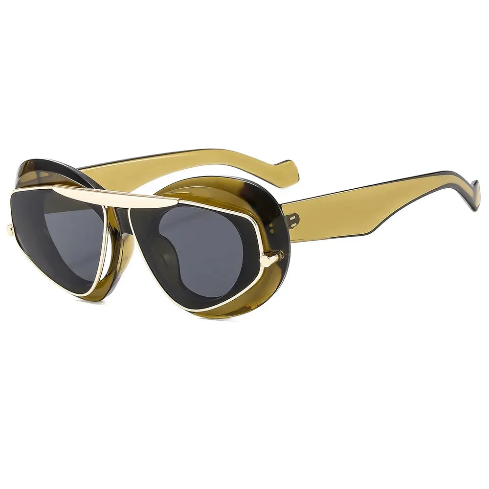 TEEK - Oval Boundaries Sunglasses