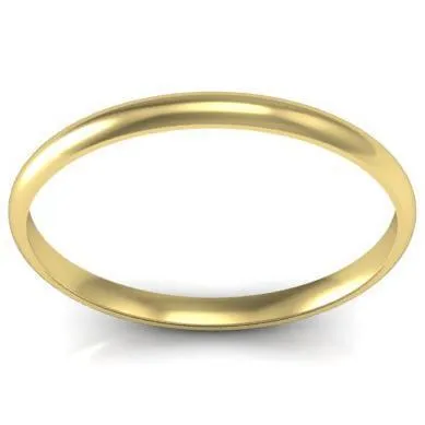 Thin Wedding Ring in 18kt Gold