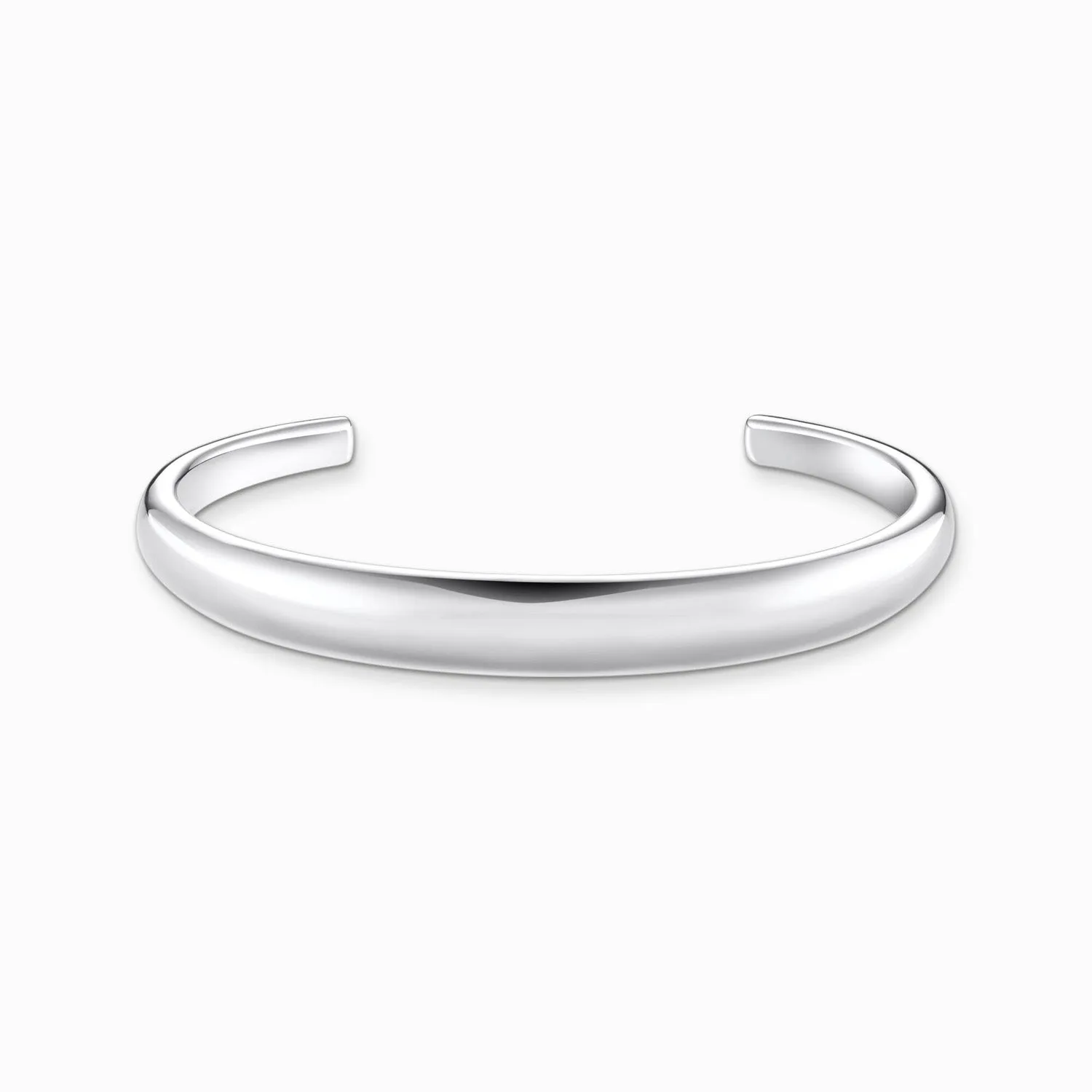 Thomas Sabo Sterling Silver Bold Cuff 17cm Bangle