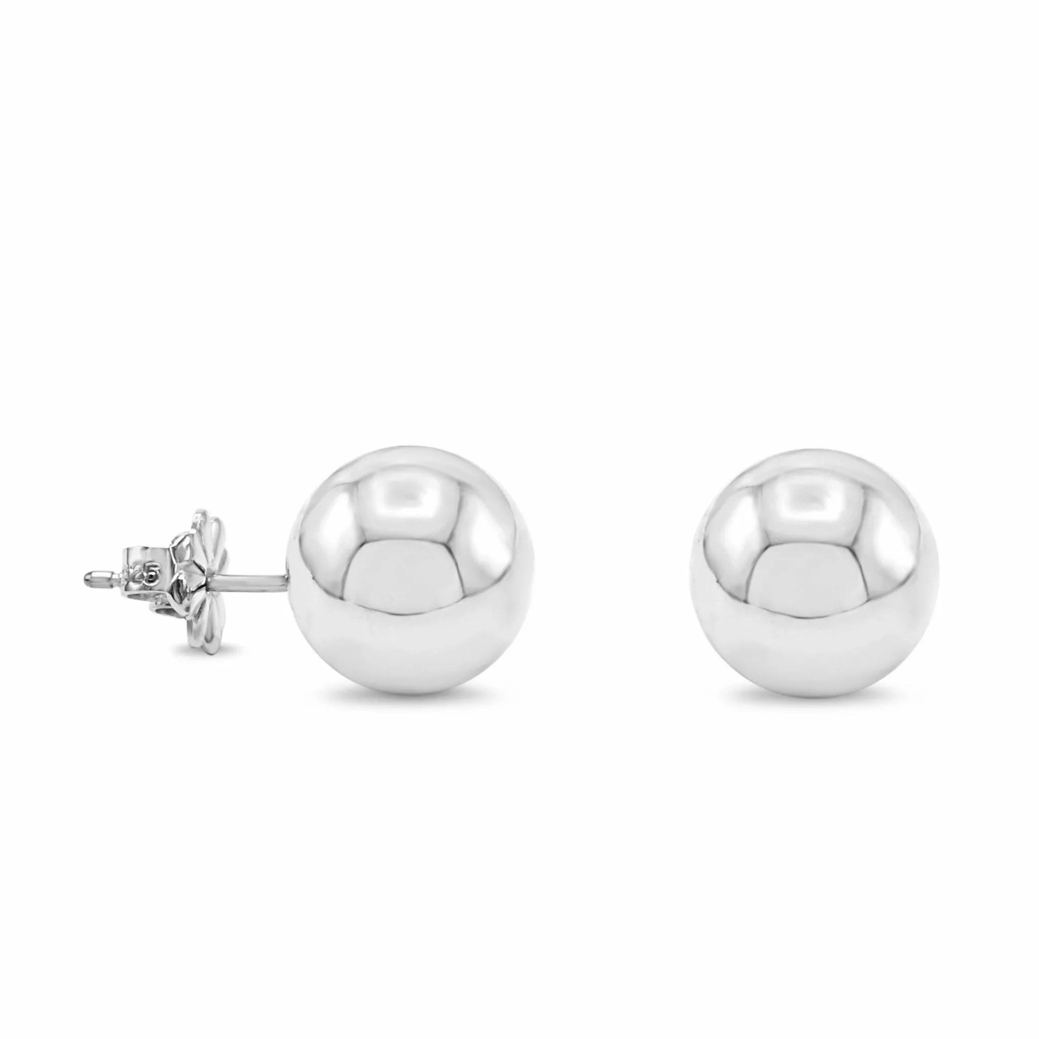 Tiffany Hardwear 10mm Ball Earrings - Sterling Silver