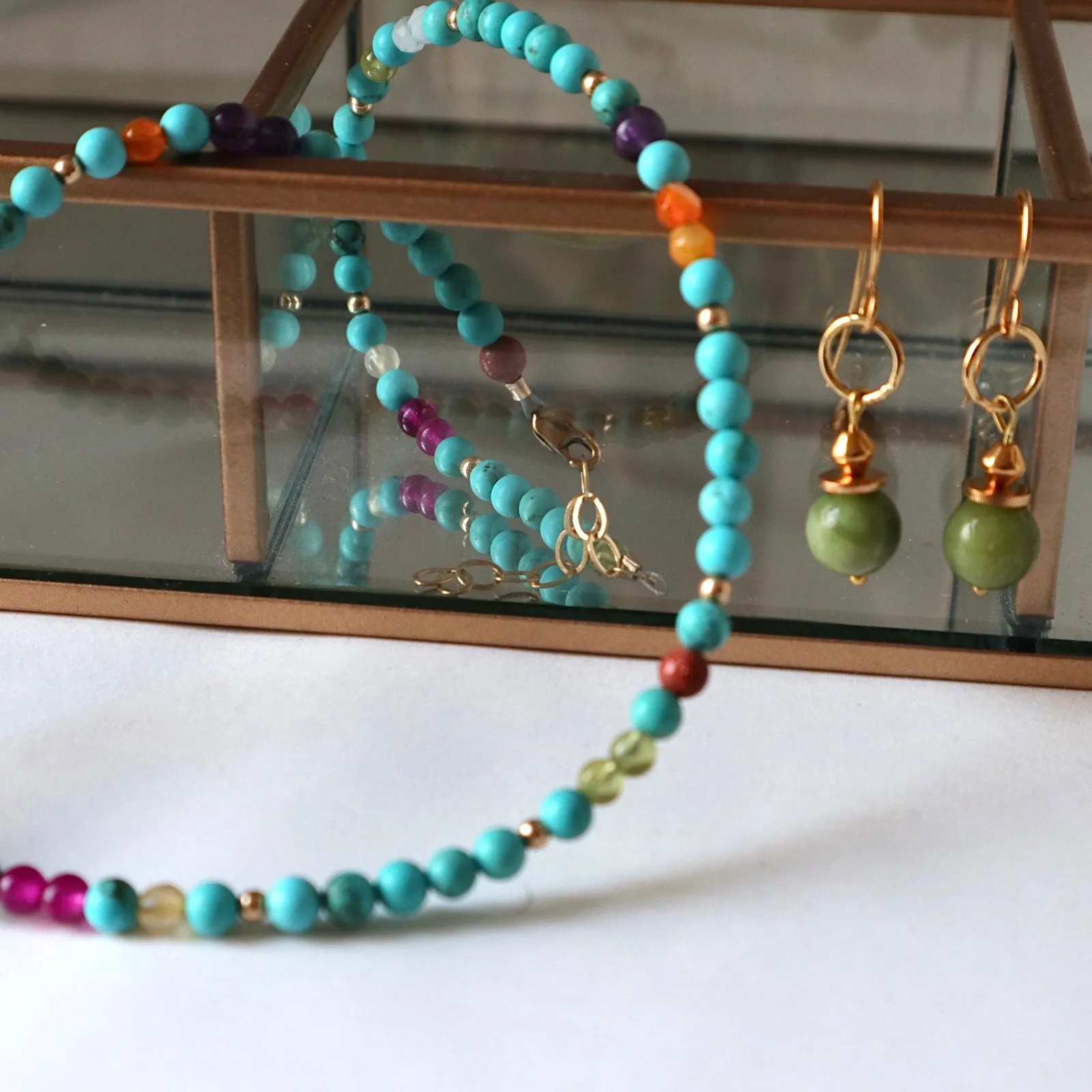 Turquoise Chakra Necklace