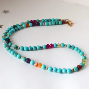 Turquoise Chakra Necklace