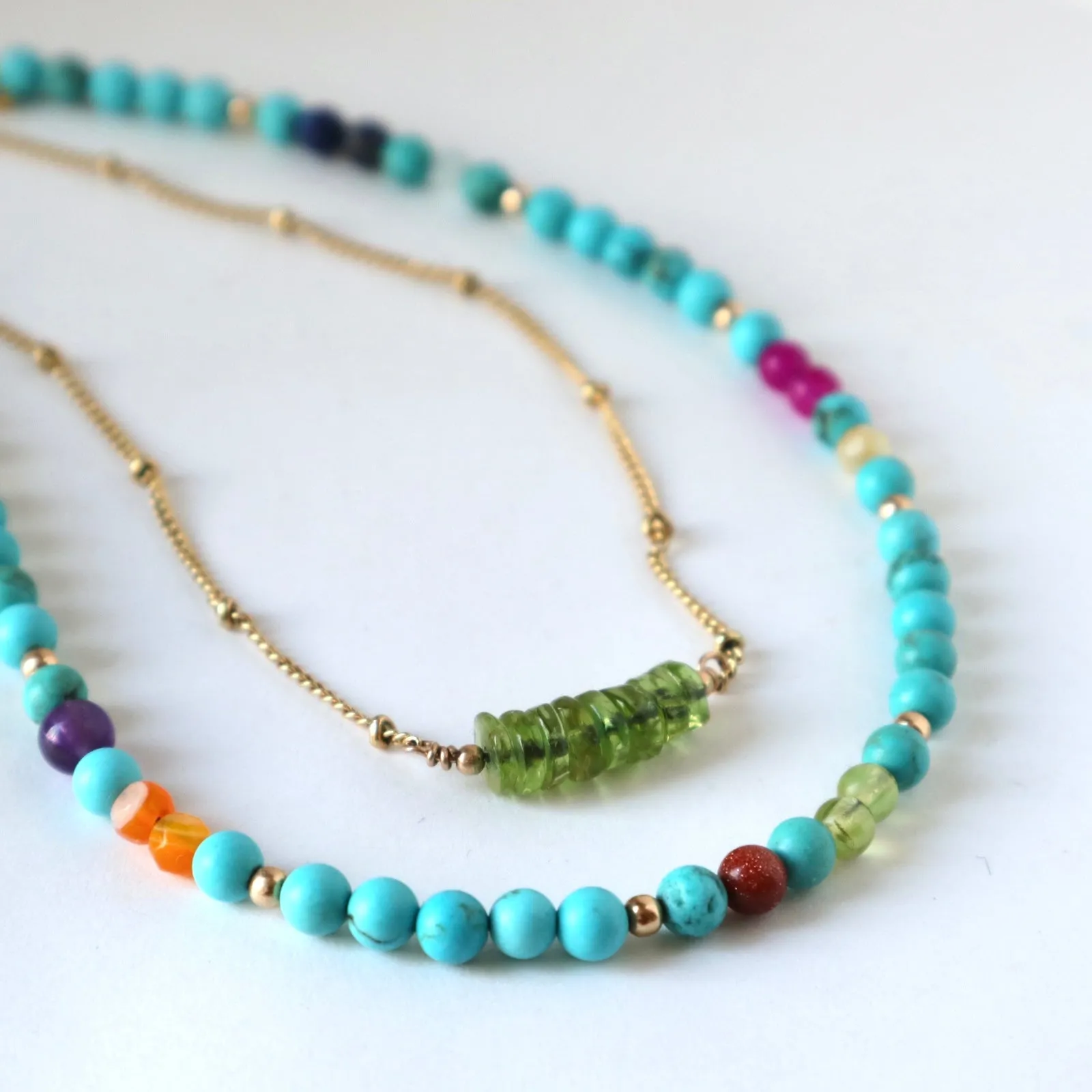 Turquoise Chakra Necklace