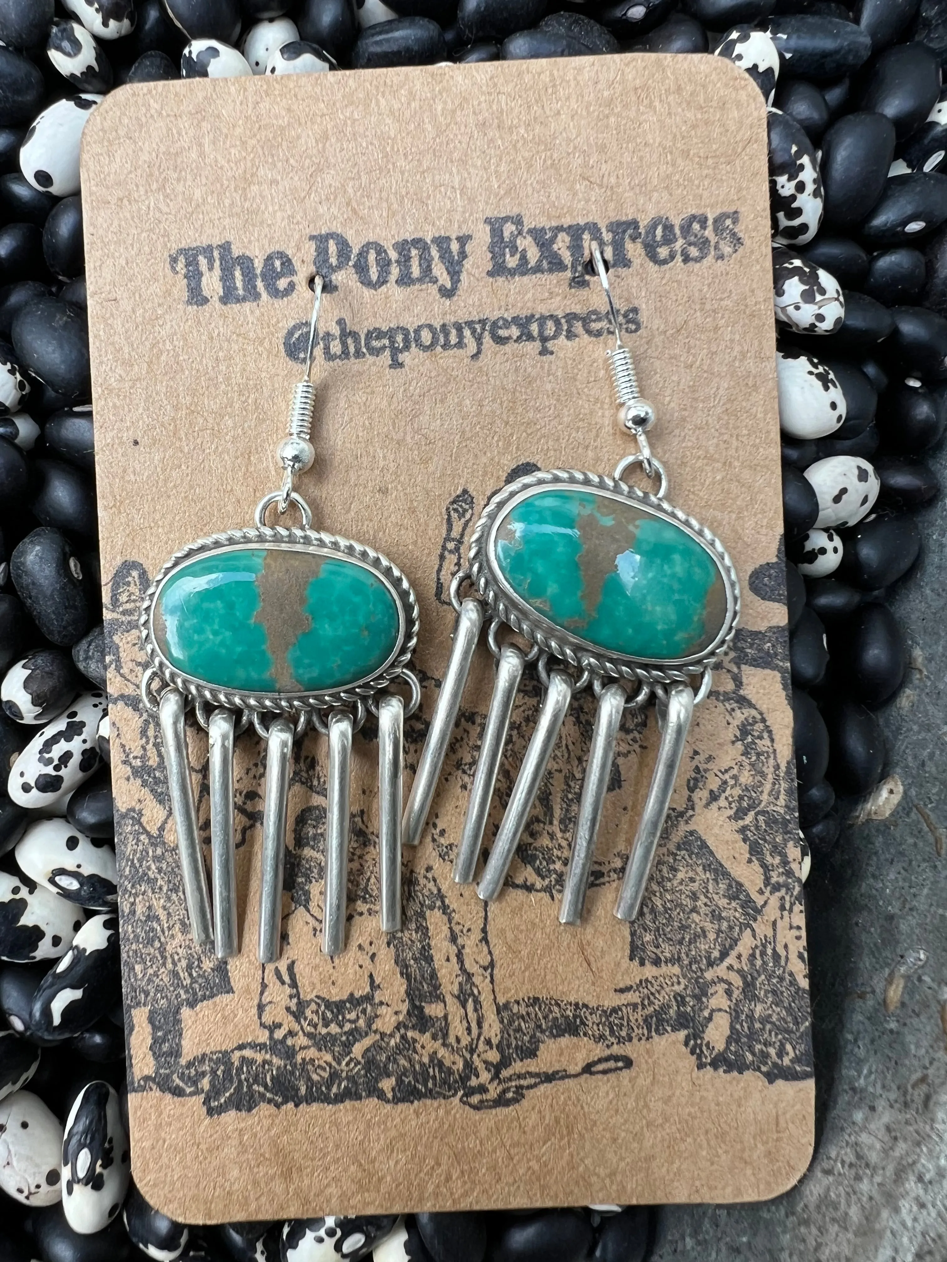 Turquoise Storm Earrings