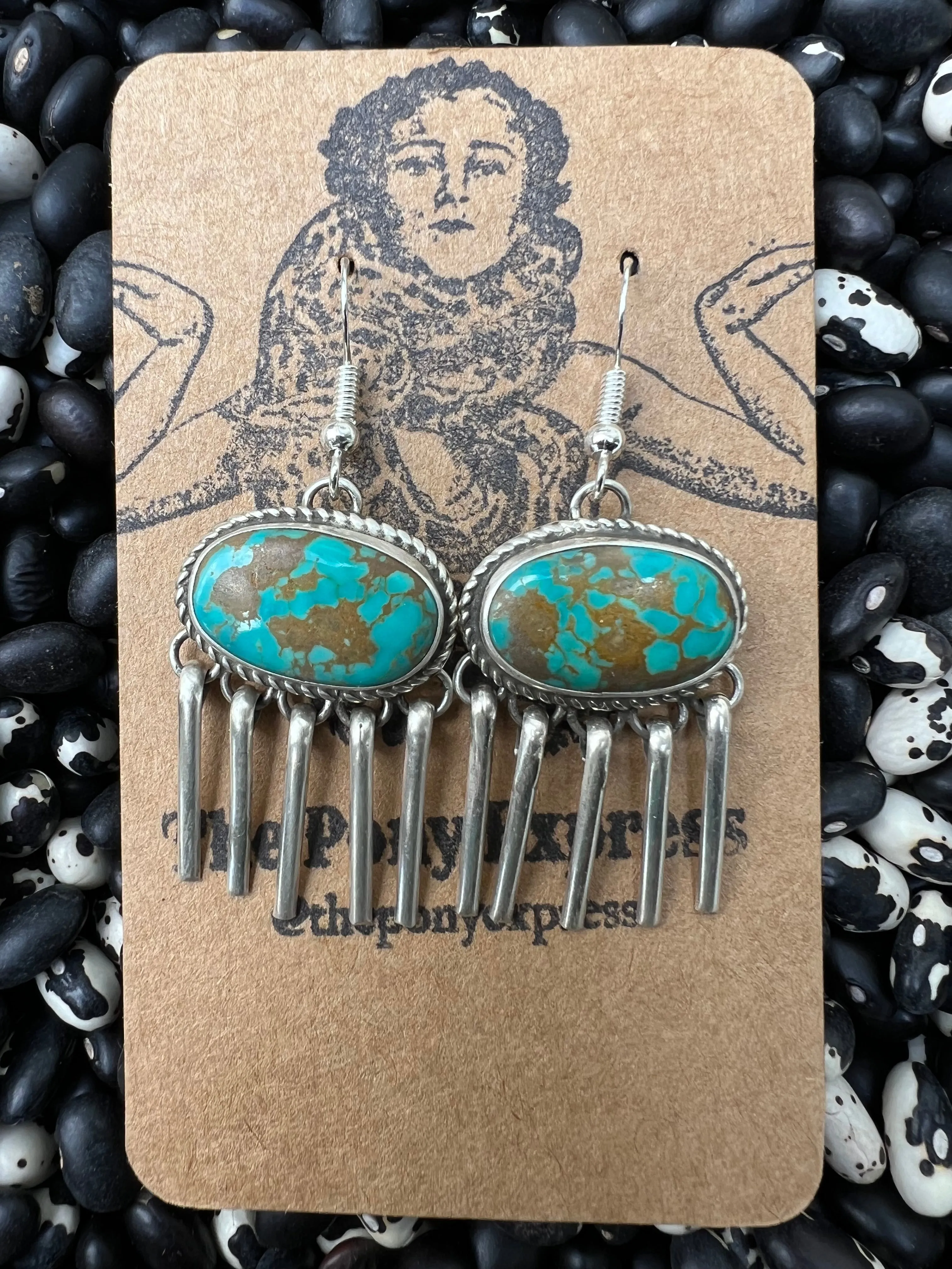 Turquoise Storm Earrings