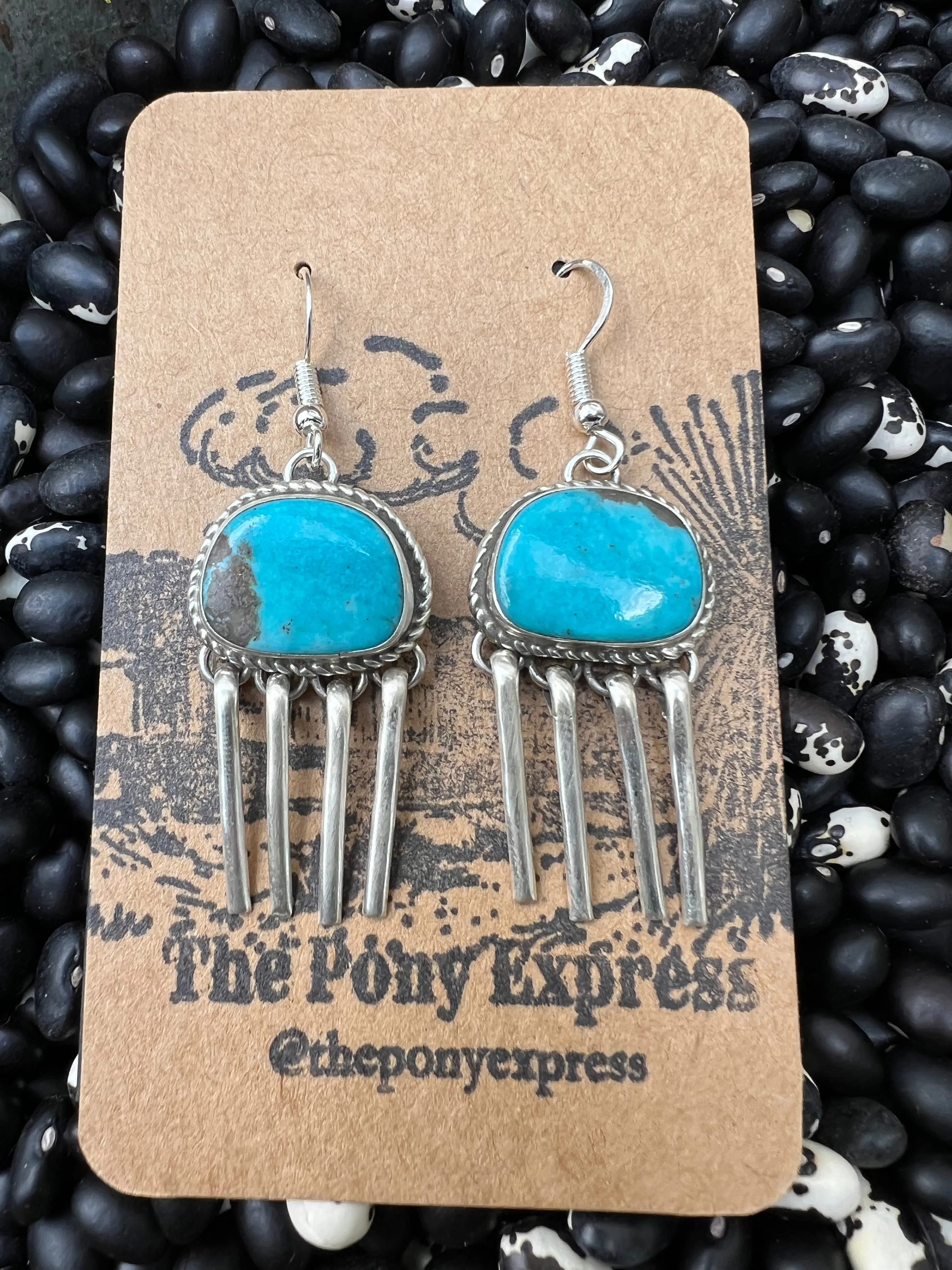 Turquoise Storm Earrings