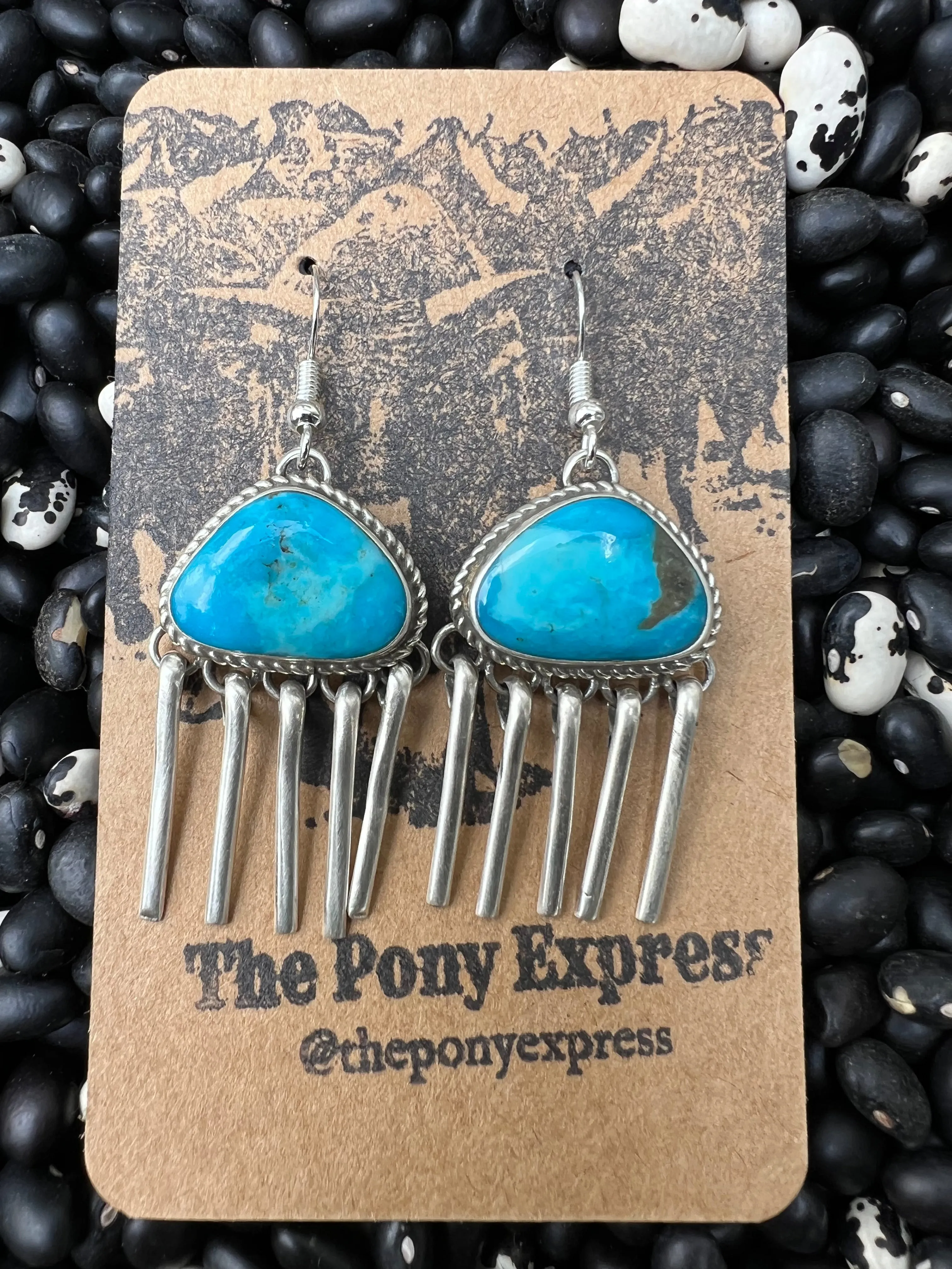 Turquoise Storm Earrings